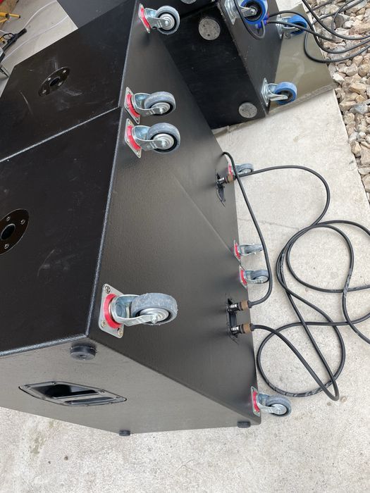 Subwoofere pasive 18" – Beyma 750W RMS (cu roți de transport)