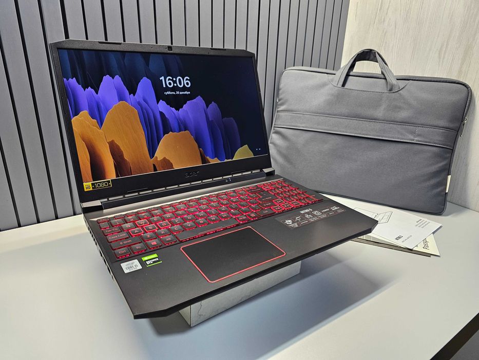 ПРОДАМ NITRO AN/515 Игровой Ноутбук Core™i5-10300H/8GB/256SSD/GTX1650.