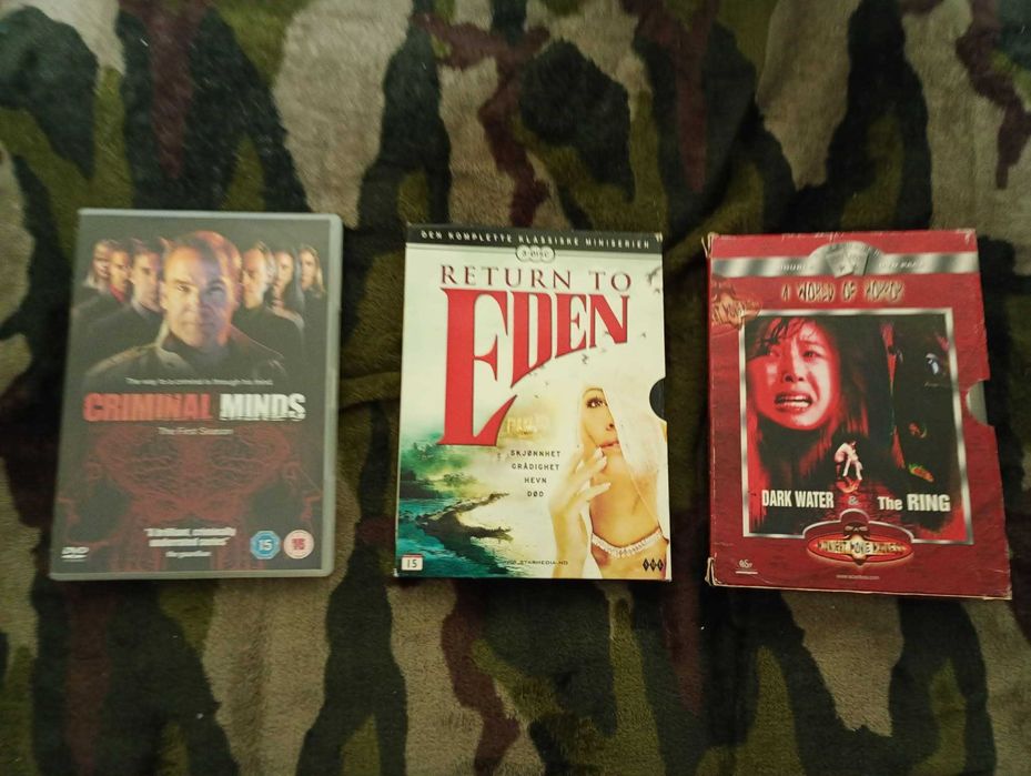 Criminal Minds, Return to Eden и World of Horrors DvD