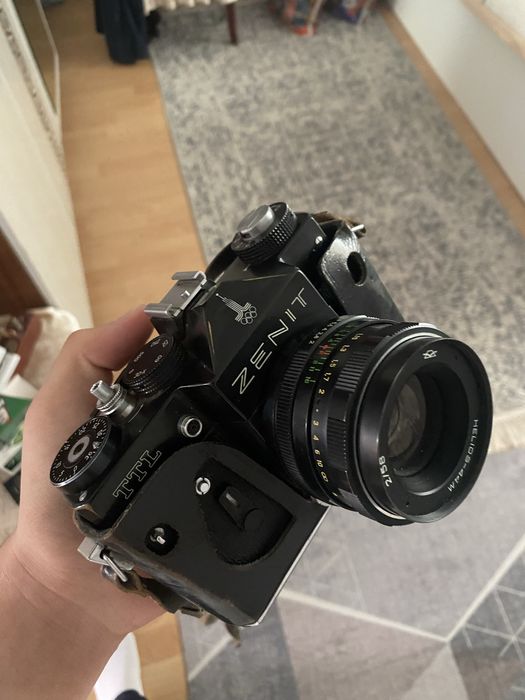 Ретро фотоаппарат