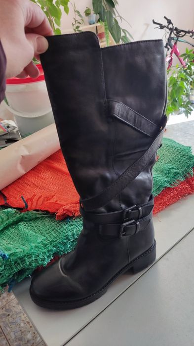 Cizme din piele naturala