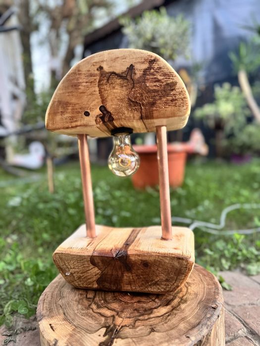 Veioza din lemn/hand-made