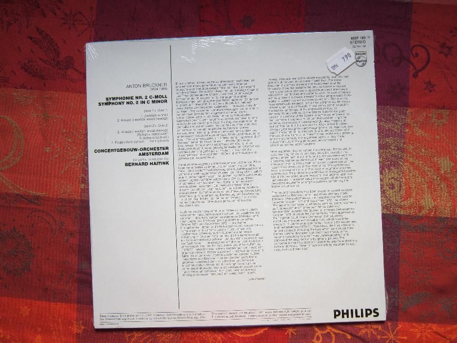 vinil rar Bruckner- Musik im Schloss 1975+ Symphonie 1983 nou,sigilat