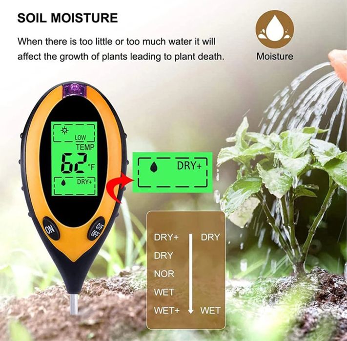 Из измеритель почвы почве TR-02 Параметры продукта