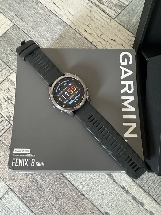 Ceas Garmin Fenix 8 Amoled 51 mm