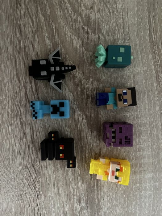 Фигурки киндер джой майнкрафт