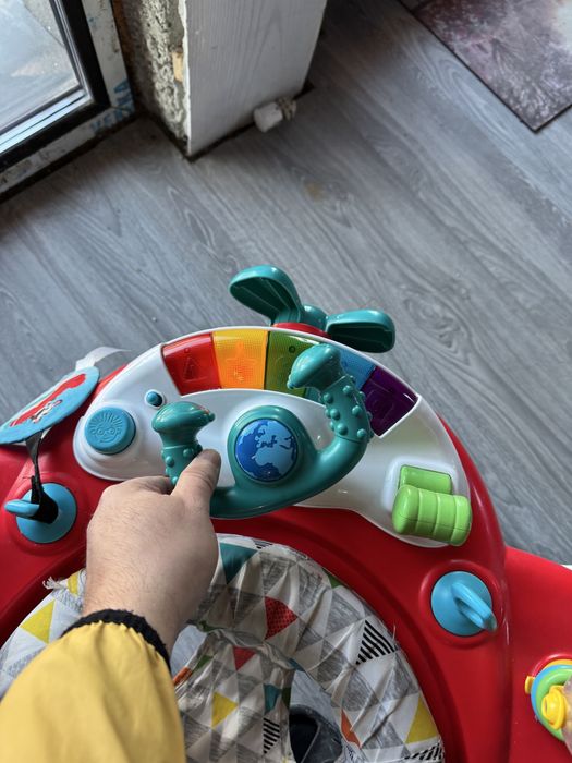 Avion trambulinapentru bebelusi / copii cu sunete si lumini