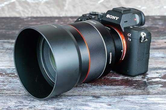 Обектив Samyang FE 85mm F1.4 за SONY