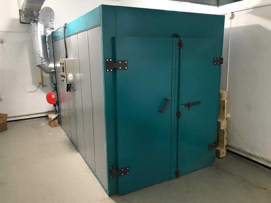 Cuptor Polimerizare Vopsire în Câmp Electrostatic, Model Industrial.
