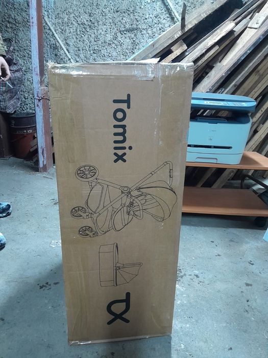 Коляска и принтер