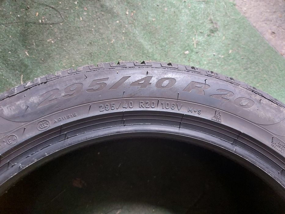 295 40 20 Pirelli DOT 2017/2019 iarna