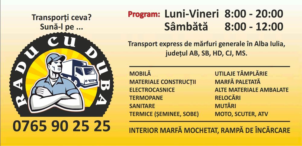 Transport "Radu cu Duba"