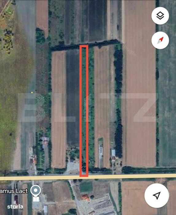 Teren Intravilan de Vanzare – 11.500 mp – DN E81 Intre Satu Mare s