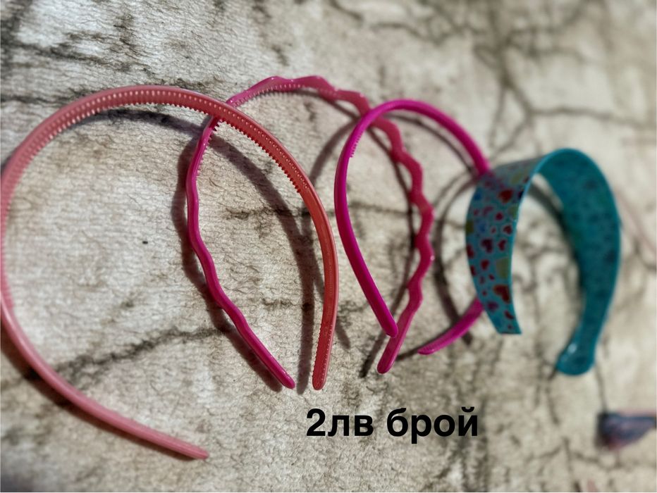 Момичешки диадеми, щипки, панделки, герданчета