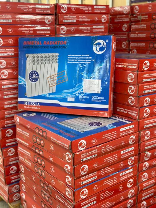 Радиатор  Батареи биметаллические Russia bimetall