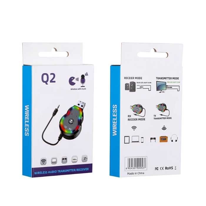 Трансмитер с блутут  USB и AUX- PG153