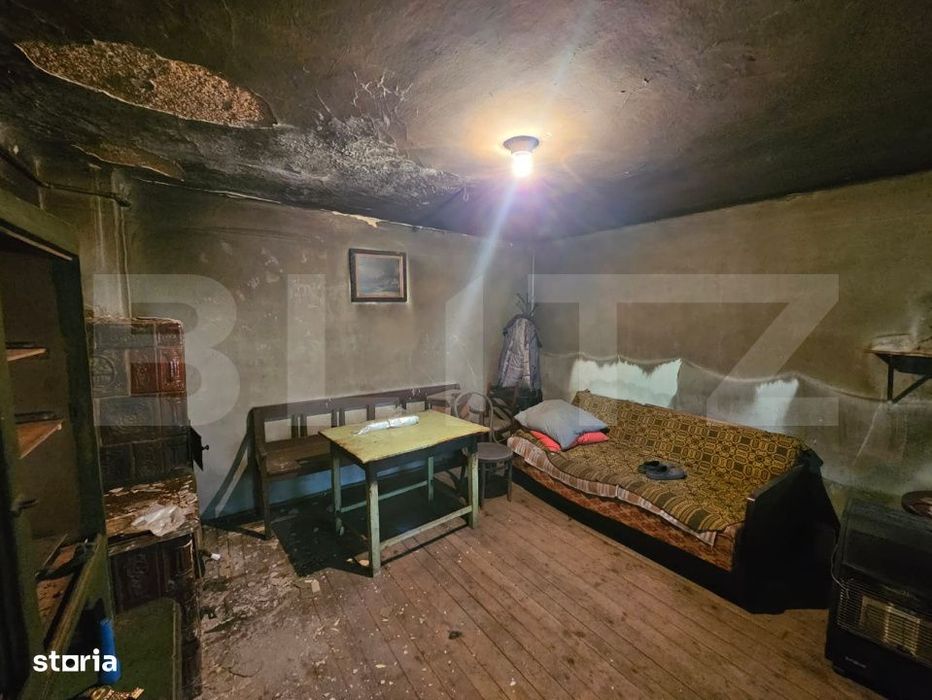 Casa 4 camere, teren generos de 3.800 mp,  Magina, comuna Aiud
