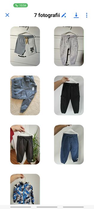 Hăinuțe băiețel 98-104