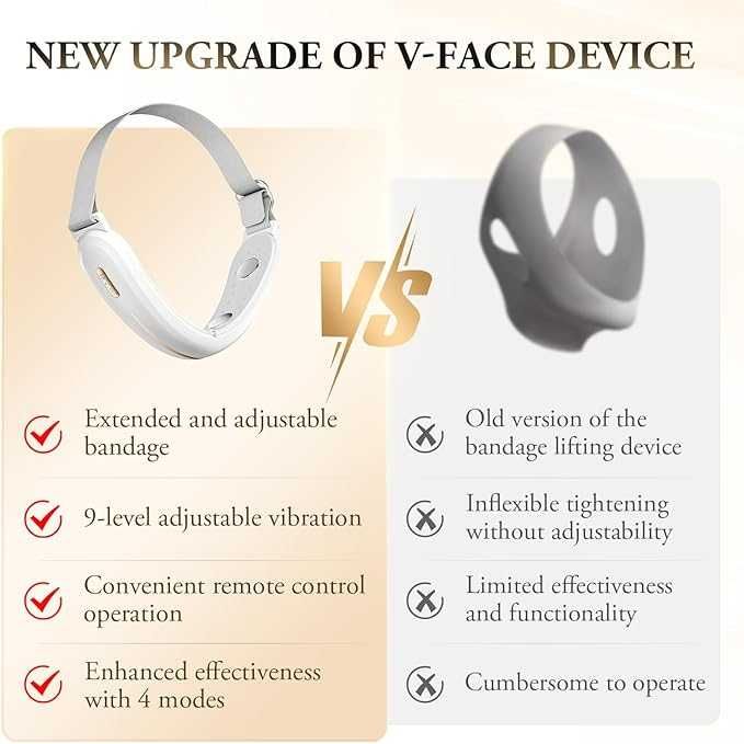 Електрически масажор за оформяне на лице с V-образна форма, ANLAN EMS