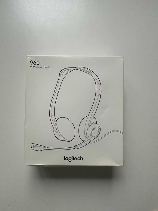 Слушалки Logitech 960 USB Headset