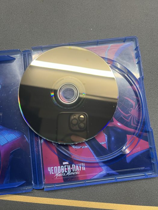 Диск пс5 человек паук Майлз Моралес
