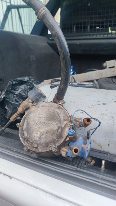 Газова бутилка Lovato и изпарител Mimgas за кола