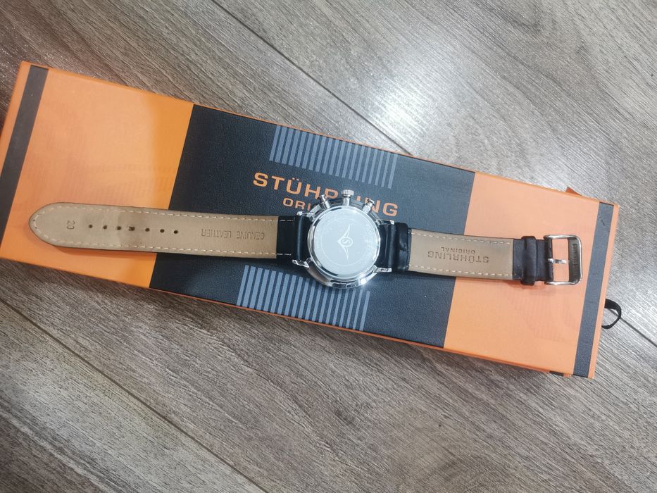 Ceas Stuhrling - Negru - Bărbați