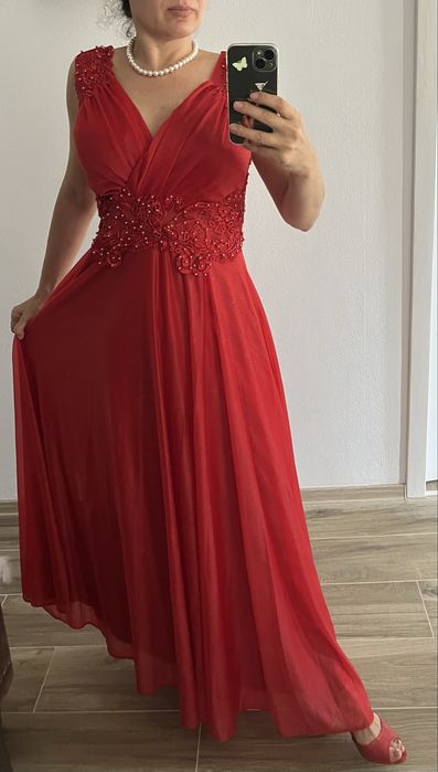 Rochie turcoaz model excepțional