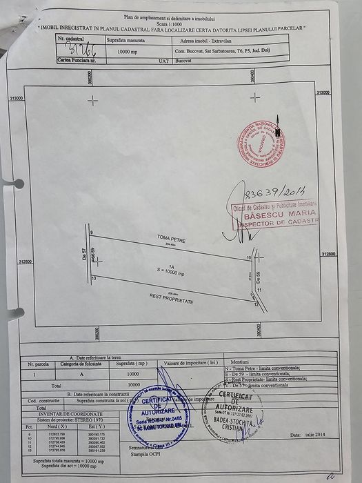 Teren agricol de vânzare