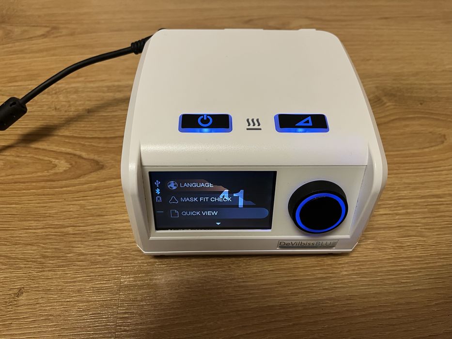 Aparat apnee CPAP APAP DeVilbiss Blue