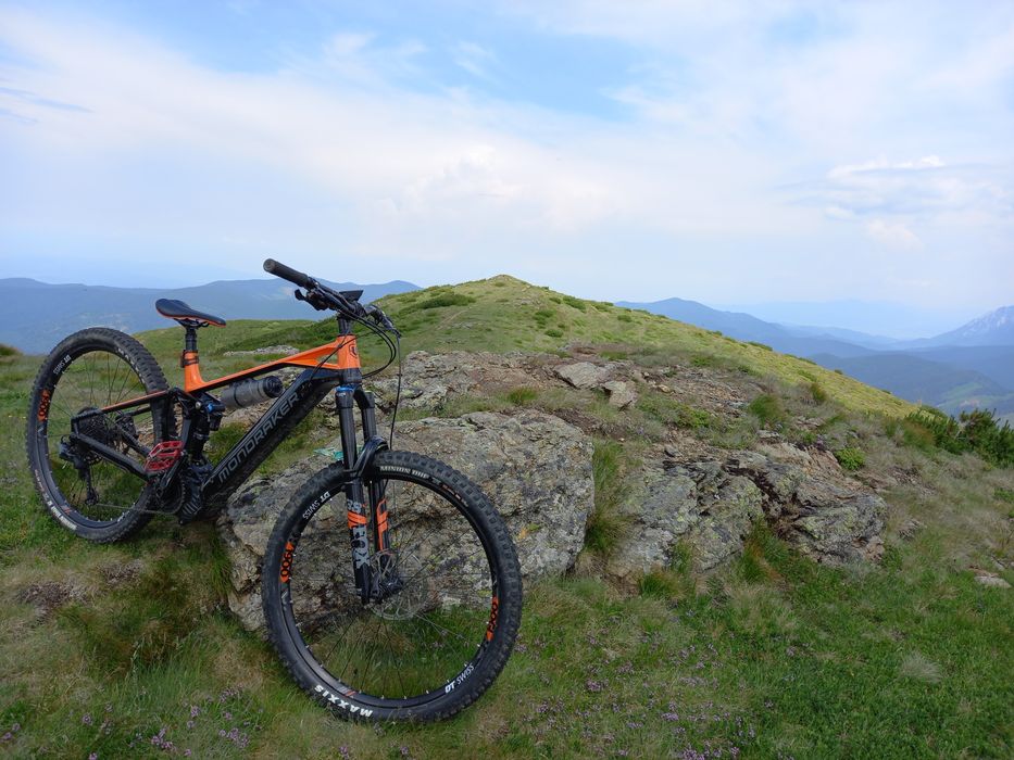 Bicicleta electrica Mondraker Crafty R 29" Negru/Portocaliu 2021