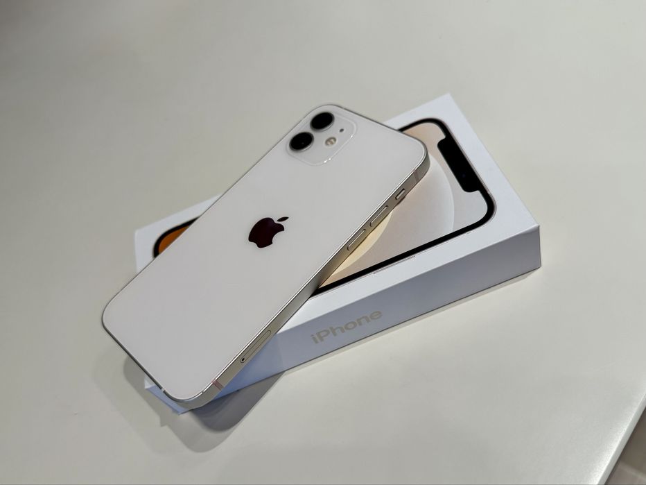 iPhone 12 белый 128 Gb 85%