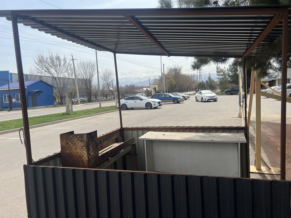 Мангал с навесом