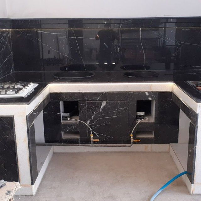 Летняя кухня и камины