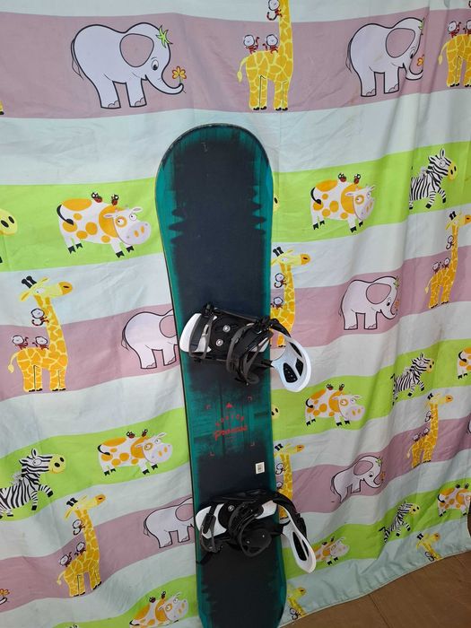 Placa snowboard Burton 162 cm wide cu legaturi noi incluse