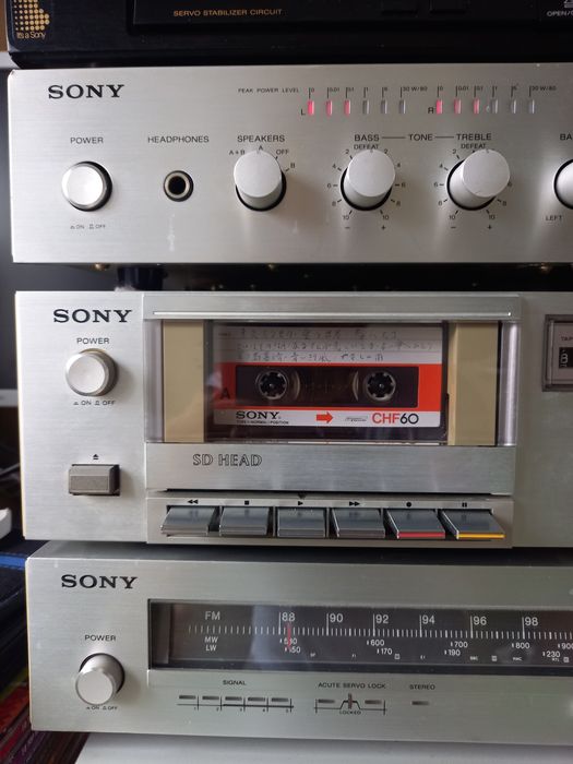 Sony ta f30, st a35l și tc k22 linie de colecție