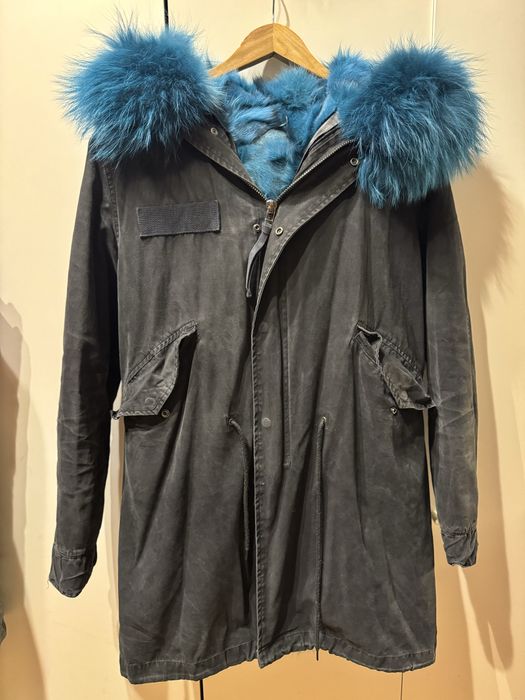 Зимно яке от естествен косъм