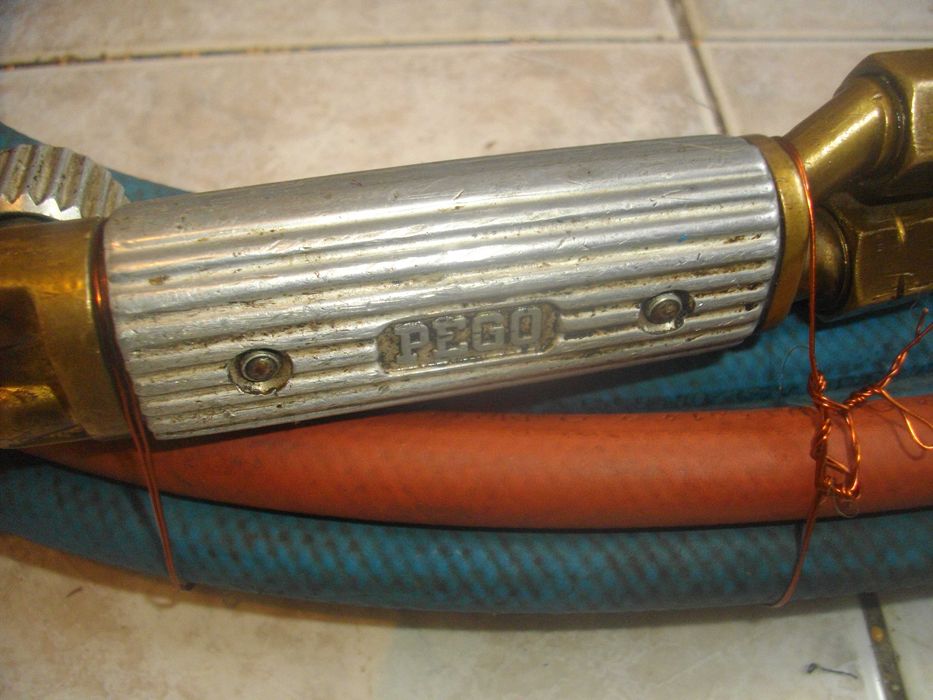 52см Оксиженна ацетиленова горелка PREGO немска старо качество маркучи