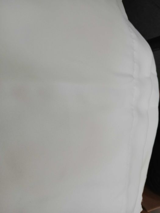 Perdea blackout Deconovo, groasa si termica, 100 x 200 cm, alba