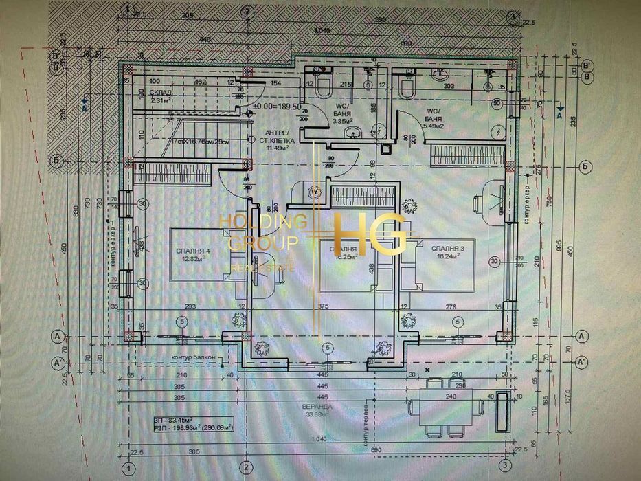 Къща в Варна-м-т Боровец - юг площ 285 цена 279000