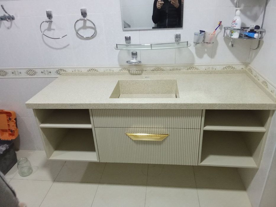 Столешницы из камня Кварц Акрил