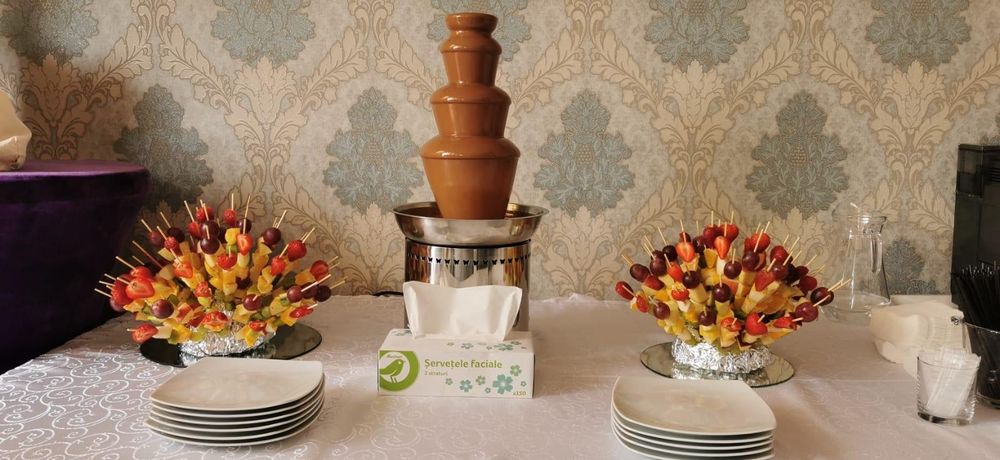 Fântână de ciocolata și bar fructe