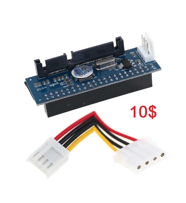 адаптер HDD IDE/PATA 2,5"/3,5" на SATA/miniSATA. 40/44 pin