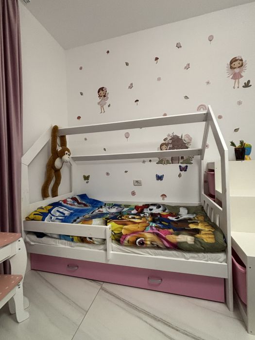 Vând pat Montessori pentru copii (160x80 cm)