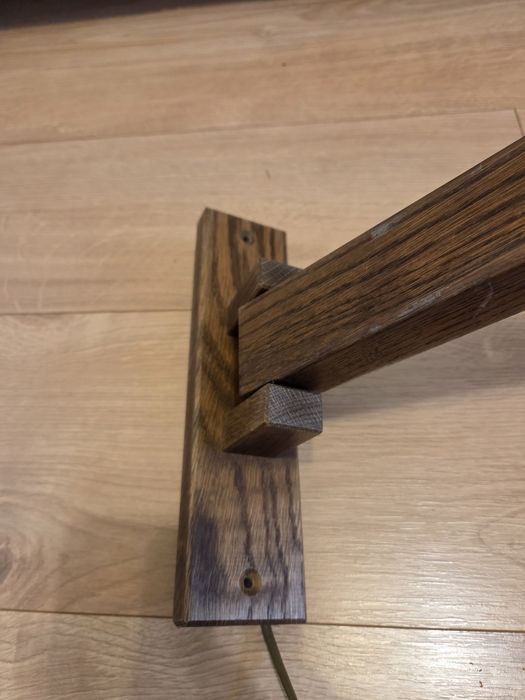 Lampa/veioza/aplica lemn