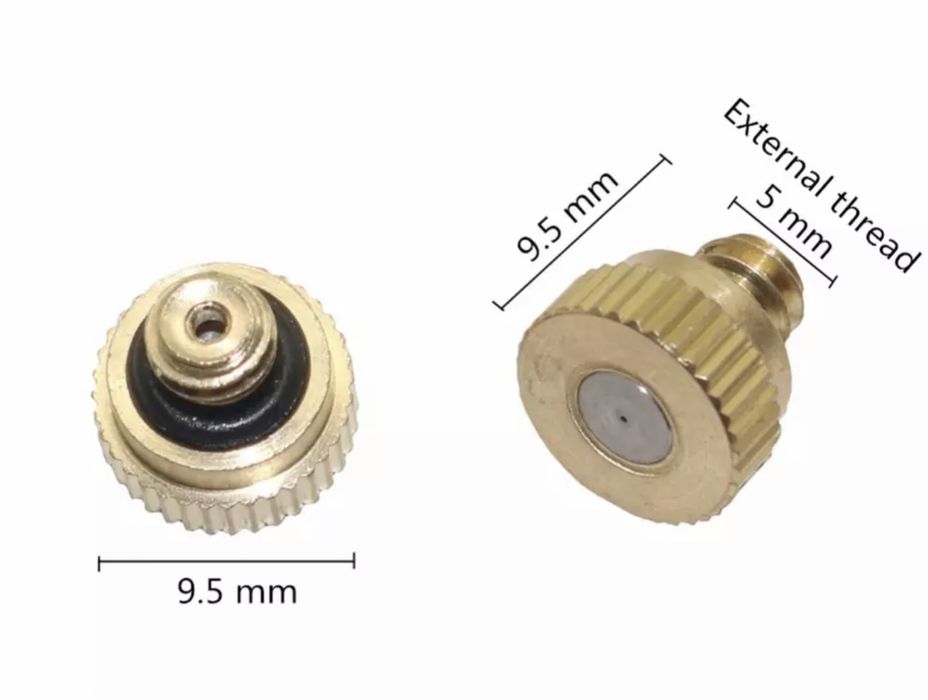 Duze tip spray pentru sistem irigare/racire terasa