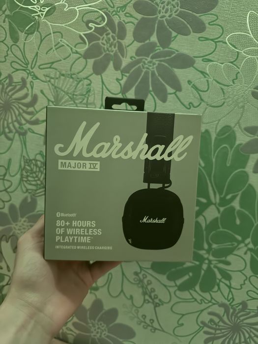 Продаю Наушники Major Marshall 4 в коробке в абсолютно новом состоянии
