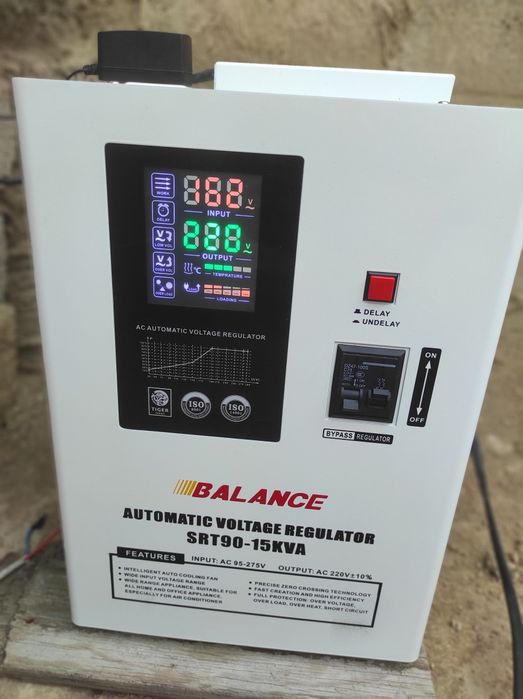 Stabilizator (Rele) 15 kv.  90-275volt