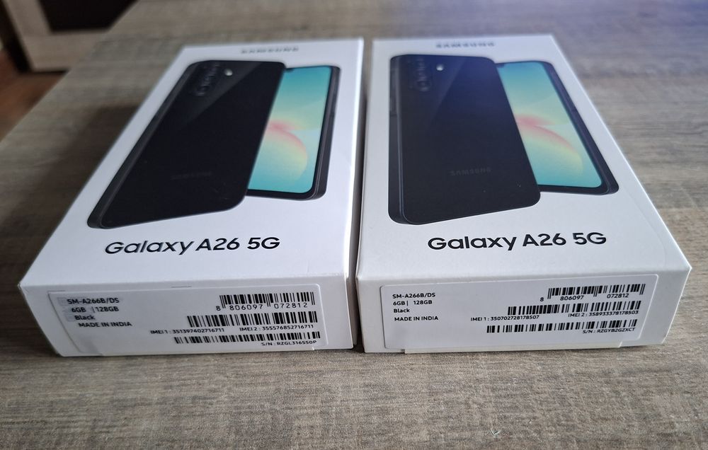 Чисто нов Samsung A26 5G  128 GB