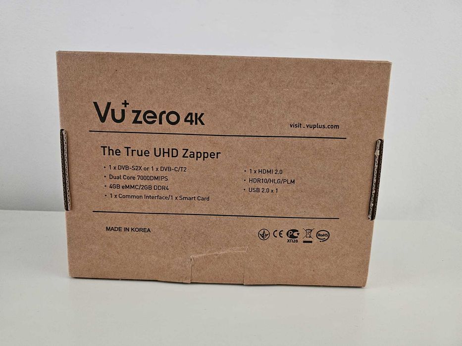 Receptor satelit VU+ Zero 4K, sigilat